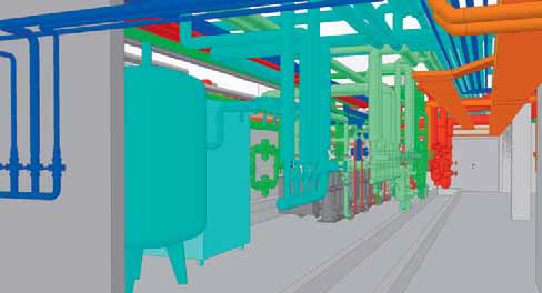 3D-Planung einer Spitalzentrale