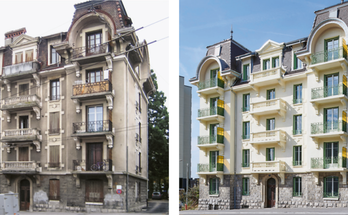 Historisches und denkmalgeschütztes Objekt, im 1906 erbaut und im 2018 saniert – «Route de Berne 7, Lausanne»